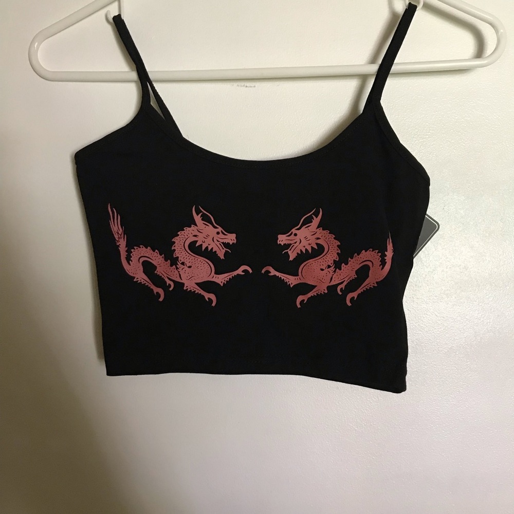 Dragon crop top